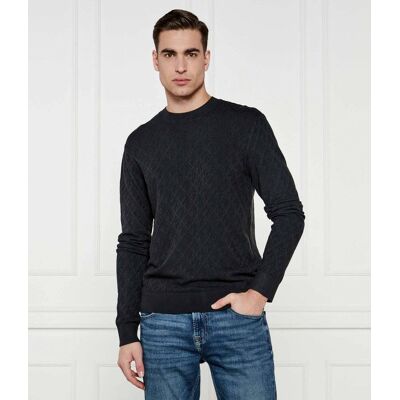 Giorgio Armani Exchange Sweter Regular Fit zielony M Giorgio Armani Exchange Sweter Regular Fit zielony M