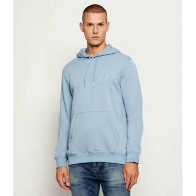Boss ORANGE Bluza Wetalk Regular Fit niebieski XL Boss ORANGE Bluza Wetalk Regular Fit niebieski XL