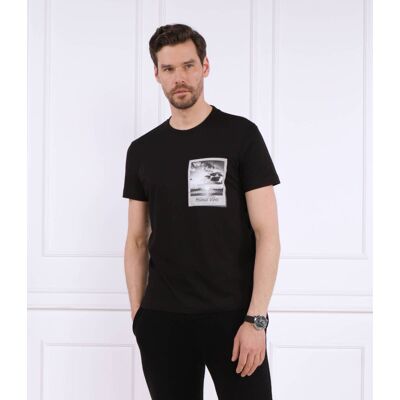 Joop! Jeans T-shirt agon Regular Fit czarny S Joop! Jeans T-shirt agon Regular Fit czarny S