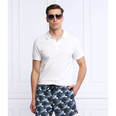 Vilebrequin Polo Regular Fit biały XL Vilebrequin Polo Regular Fit biały XL