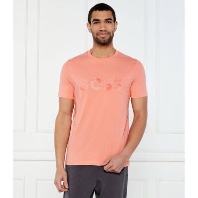 Boss GREEN T-shirt Glamping Regular Fit koralowy XL Boss GREEN T-shirt Glamping Regular Fit koralowy XL