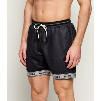 Hugo Bodywear Szorty kąpielowe LITE_SWIM Regular Fit czarny S Hugo Bodywear Szorty kąpielowe LITE_SWIM Regular Fit czarny S
