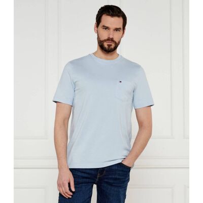 Tommy Hilfiger T-shirt TH x F.C. Liverpool Regular Fit błękitny M Tommy Hilfiger T-shirt TH x F.C. Liverpool Regular Fit błękitny M