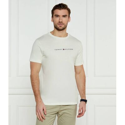Tommy Hilfiger T-shirt Regular Fit ecru XXL Tommy Hilfiger T-shirt Regular Fit ecru XXL