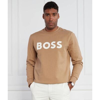 Boss BLACK Bluza Soleri 02 Regular Fit brązowy L Boss BLACK Bluza Soleri 02 Regular Fit brązowy L