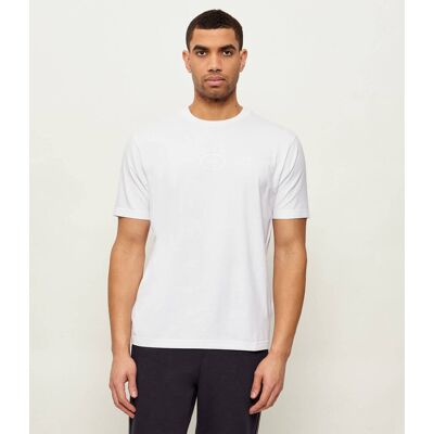 Boss GREEN T-shirt Hole19 Graphic Regular Fit biały XL Boss GREEN T-shirt Hole19 Graphic Regular Fit biały XL