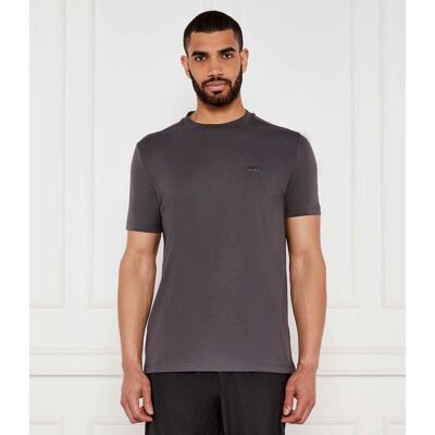Boss GREEN T-shirt Tee Regular Fit stretch grafitowy S Boss GREEN T-shirt Tee Regular Fit stretch grafitowy S