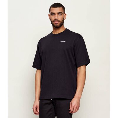 OFF-WHITE T-shirt HALF ARROWS Relaxed fit czarny M OFF-WHITE T-shirt HALF ARROWS Relaxed fit czarny M