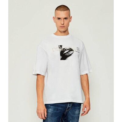 Dsquared2 T-shirt Loose fit biały XXXL Dsquared2 T-shirt Loose fit biały XXXL