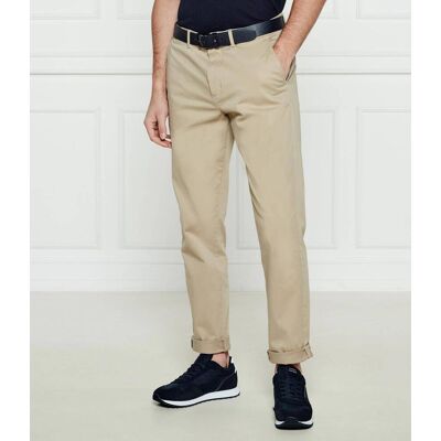 Tommy Hilfiger Spodnie chino HARLEM Tapered fit beżowy 36/34 Tommy Hilfiger Spodnie chino HARLEM Tapered fit beżowy 36/34