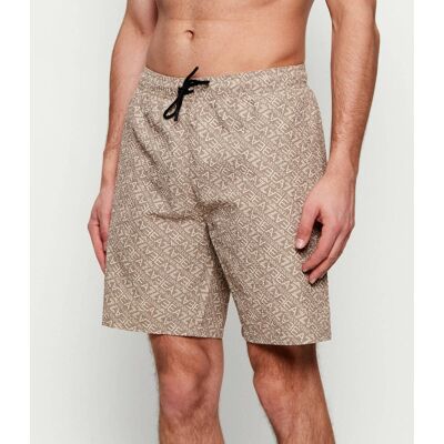 EA7 Szorty kąpielowe Regular Fit beżowy XL EA7 Szorty kąpielowe Regular Fit beżowy XL