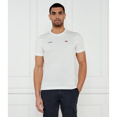 Aeronautica Militare T-shirt Regular Fit biały XXXL Aeronautica Militare T-shirt Regular Fit biały XXXL