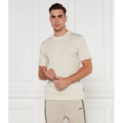 Boss BLACK T-shirt C-Thompson Regular Fit beżowy XL Boss BLACK T-shirt C-Thompson Regular Fit beżowy XL