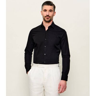 Calvin Klein Koszula Slim Fit czarny 44 Calvin Klein Koszula Slim Fit czarny 44
