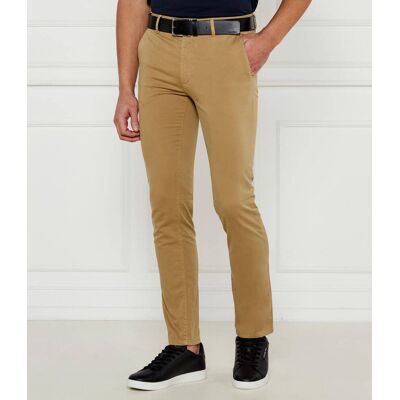 Boss ORANGE Spodnie chino Slim Fit oliwkowy 33/32 Boss ORANGE Spodnie chino Slim Fit oliwkowy 33/32