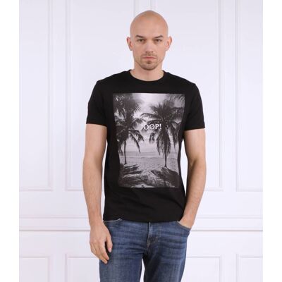 Joop! Jeans T-shirt Regular Fit czarny S Joop! Jeans T-shirt Regular Fit czarny S