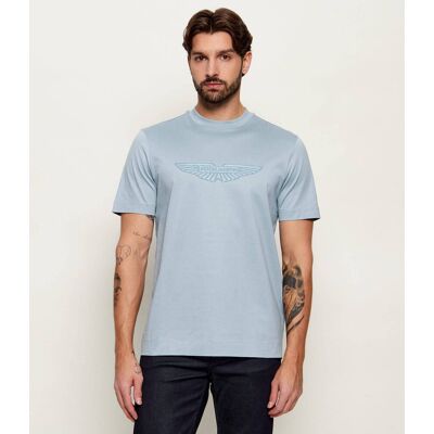 BLACK T-shirt C-Taut 249_AM BOSS X Aston Martin Regular Fit błękitny M BLACK T-shirt C-Taut 249_AM BOSS X Aston Martin Regular Fit błękitny M