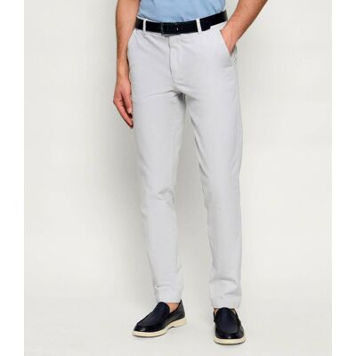 Boss BLACK Spodnie chino H-Kaiton1 Slim Fit szary 32/32 Boss BLACK Spodnie chino H-Kaiton1 Slim Fit szary 32/32
