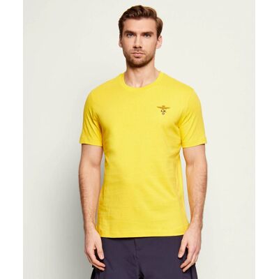 Aeronautica Militare T-shirt Regular Fit żółty XXL Aeronautica Militare T-shirt Regular Fit żółty XXL