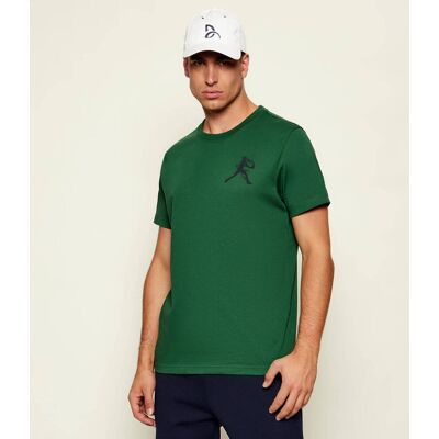 T-shirt Lacoste x Novak Djokovic Regular Fit butelkowa zieleń L T-shirt Lacoste x Novak Djokovic Regular Fit butelkowa zieleń L
