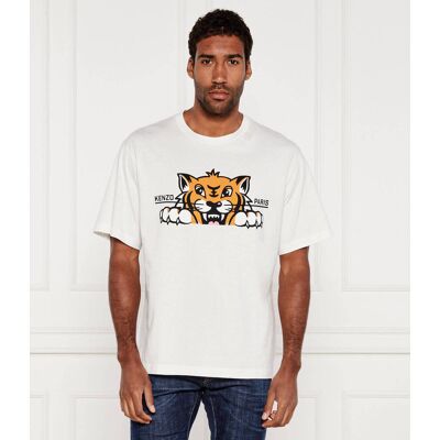 Kenzo T-shirt Oversize fit biały XXL Kenzo T-shirt Oversize fit biały XXL