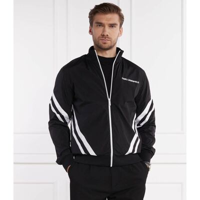 Karl Lagerfeld Kurtka bomber Regular Fit czarny M Karl Lagerfeld Kurtka bomber Regular Fit czarny M