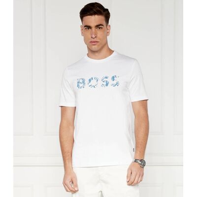ORANGE T-shirt Te_Bossocean Regular Fit biały L ORANGE T-shirt Te_Bossocean Regular Fit biały L
