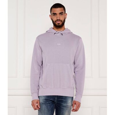 Boss ORANGE Bluza We_Dye_Hood Regular Fit lawendowy L Boss ORANGE Bluza We_Dye_Hood Regular Fit lawendowy L