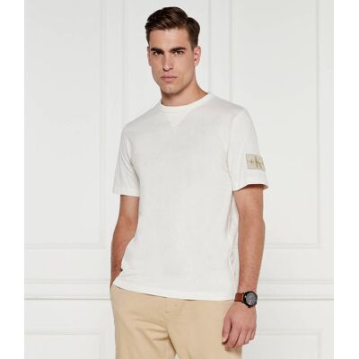 Calvin Klein Jeans T-shirt Regular Fit ecru XXL Calvin Klein Jeans T-shirt Regular Fit ecru XXL