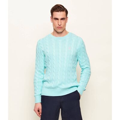 Polo Ralph Lauren Sweter Regular Fit morski M Polo Ralph Lauren Sweter Regular Fit morski M