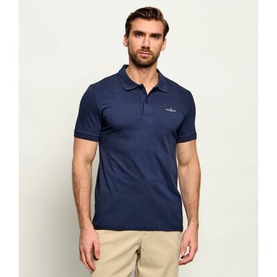 Aeronautica Militare Polo Slim Fit granatowy XXXL Aeronautica Militare Polo Slim Fit granatowy XXXL