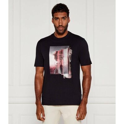 Boss BLACK T-shirt C-Taut 30 Regular Fit czarny M Boss BLACK T-shirt C-Taut 30 Regular Fit czarny M