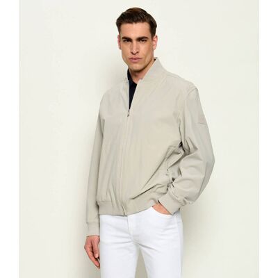 Boss ORANGE Kurtka bomber Osurf Regular Fit szary 52 Boss ORANGE Kurtka bomber Osurf Regular Fit szary 52