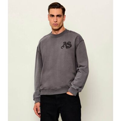 AllSaints Bluza INSIGNIA Regular Fit szary M AllSaints Bluza INSIGNIA Regular Fit szary M
