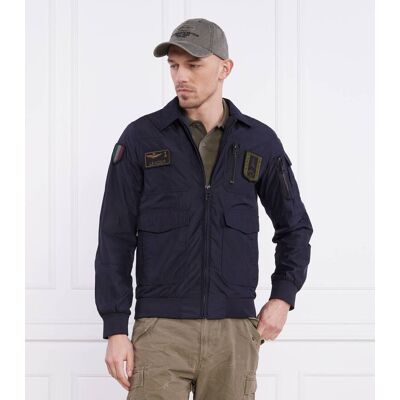 Aeronautica Militare Kurtka Regular Fit granatowy 52 Aeronautica Militare Kurtka Regular Fit granatowy 52