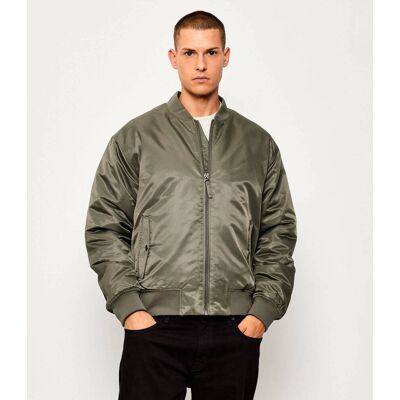 Calvin Klein Jeans Kurtka bomber HERO Regular Fit oliwkowy XS Calvin Klein Jeans Kurtka bomber HERO Regular Fit oliwkowy XS