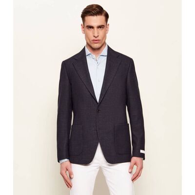 TIGER OF SWEDEN Marynarka Easer PP Slim Fit z dodatkiem wełny granatowy 54 TIGER OF SWEDEN Marynarka Easer PP Slim Fit z dodatkiem wełny granatowy 54