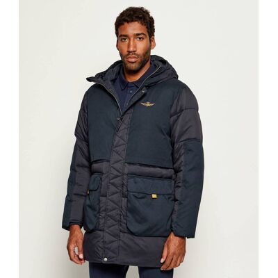 Aeronautica Militare Kurtka Regular Fit granatowy 56 Aeronautica Militare Kurtka Regular Fit granatowy 56