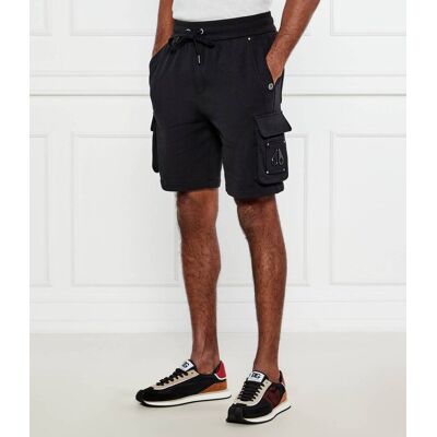 Moose Knuckles Szorty Regular Fit czarny L Moose Knuckles Szorty Regular Fit czarny L
