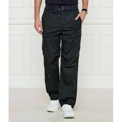 Giorgio Armani Exchange Spodnie cargo Oversize fit butelkowa zieleń 36 Giorgio Armani Exchange Spodnie cargo Oversize fit butelkowa zieleń 36