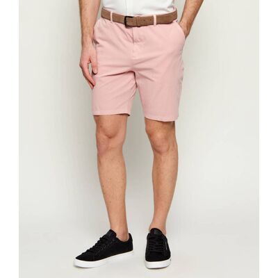 Boss BLACK Szorty chino H-Kane1 Modern fit różowy 31 Boss BLACK Szorty chino H-Kane1 Modern fit różowy 31