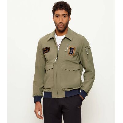 Aeronautica Militare Kurtka Regular Fit zielony 54 Aeronautica Militare Kurtka Regular Fit zielony 54