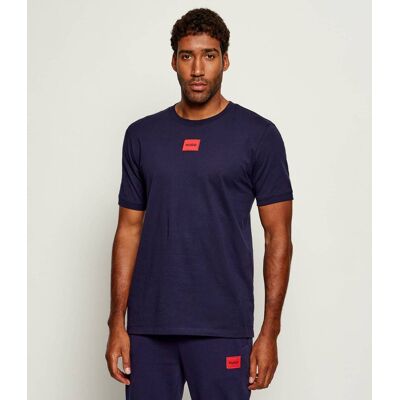 HUGO T-shirt Diragolino212 Regular Fit fioletowy XS HUGO T-shirt Diragolino212 Regular Fit fioletowy XS
