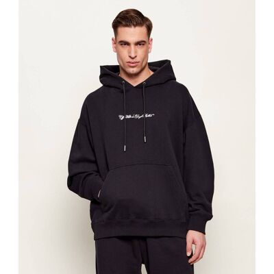 OFF-WHITE Bluza ARROW SKATE Oversize fit czarny S OFF-WHITE Bluza ARROW SKATE Oversize fit czarny S
