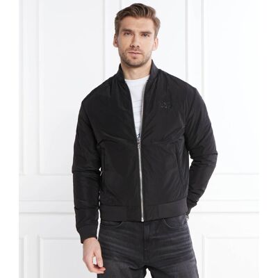 Karl Lagerfeld Kurtka bomber Regular Fit czarny 48 Karl Lagerfeld Kurtka bomber Regular Fit czarny 48