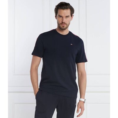 Tommy Sport T-shirt Regular Fit granatowy M Tommy Sport T-shirt Regular Fit granatowy M