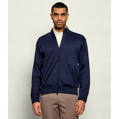 Paul&Shark; Jedwabna bluza Regular Fit granatowy XL Paul&Shark; Jedwabna bluza Regular Fit granatowy XL
