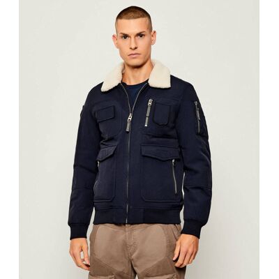 Aeronautica Militare Kurtka Regular Fit granatowy 46 Aeronautica Militare Kurtka Regular Fit granatowy 46