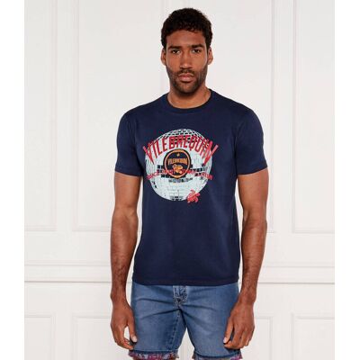 Vilebrequin T-shirt Portisol Regular Fit granatowy XL Vilebrequin T-shirt Portisol Regular Fit granatowy XL