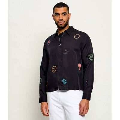 AllSaints Koszula Laurel Regular Fit czarny L AllSaints Koszula Laurel Regular Fit czarny L